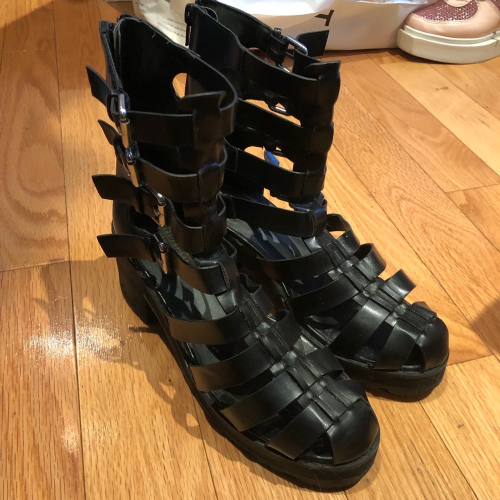 Vagabond Jeffrey Campbell Gladiator Chunky Sandals
